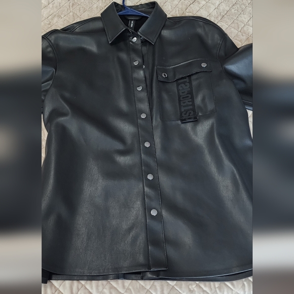 Marc Cain Jackets & Blazers - Marc Cain Black Leather Jacket